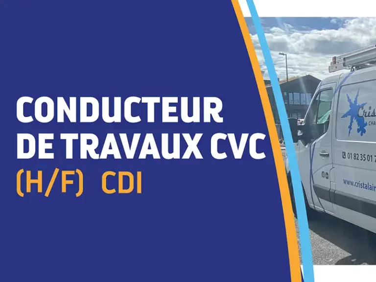 CDI | Conducteur de travaux CVC